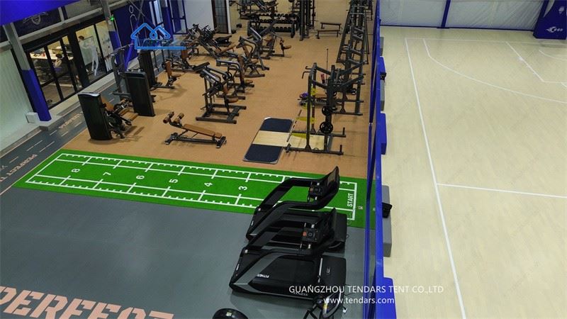 indoor gym tent